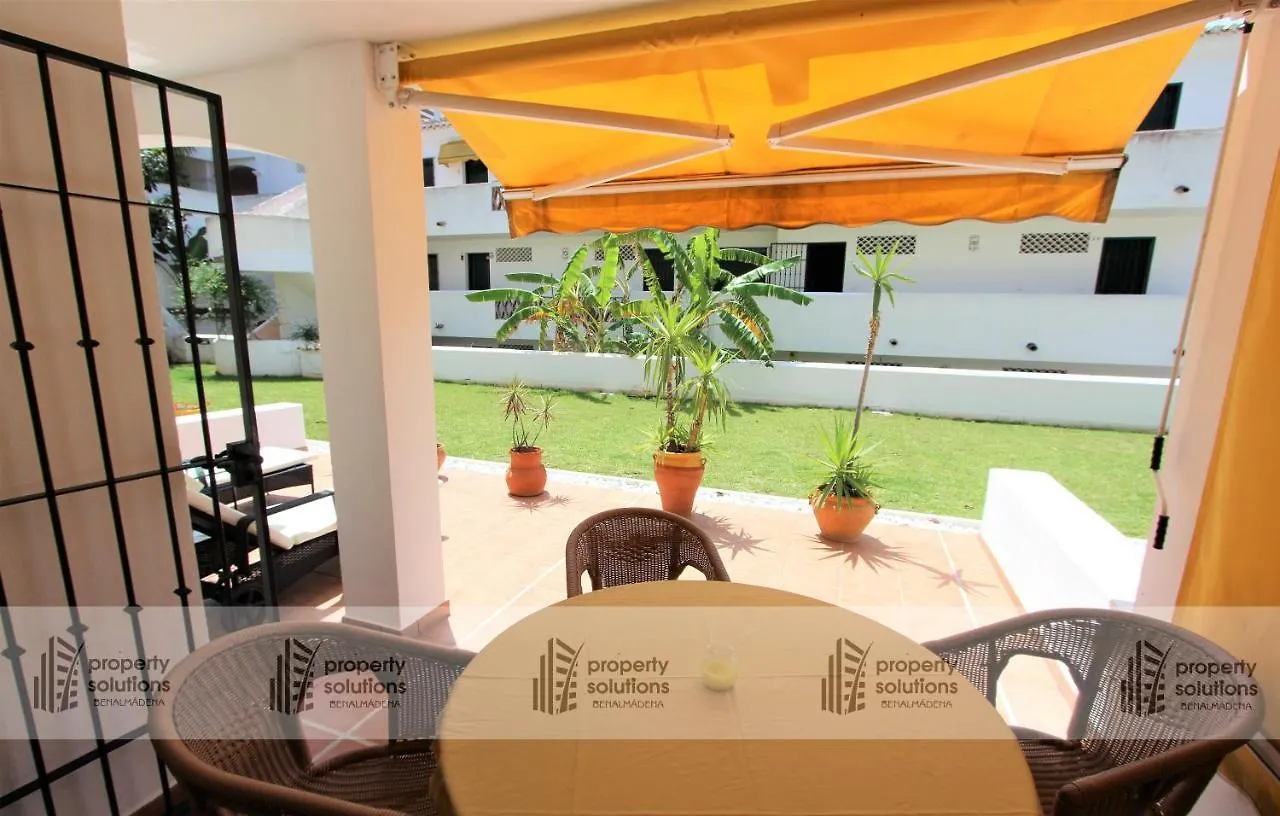 Apartamento PUEBLO DEL PARQUE 3- Terraza, jardín, barbacoa y piscina Benalmádena España
