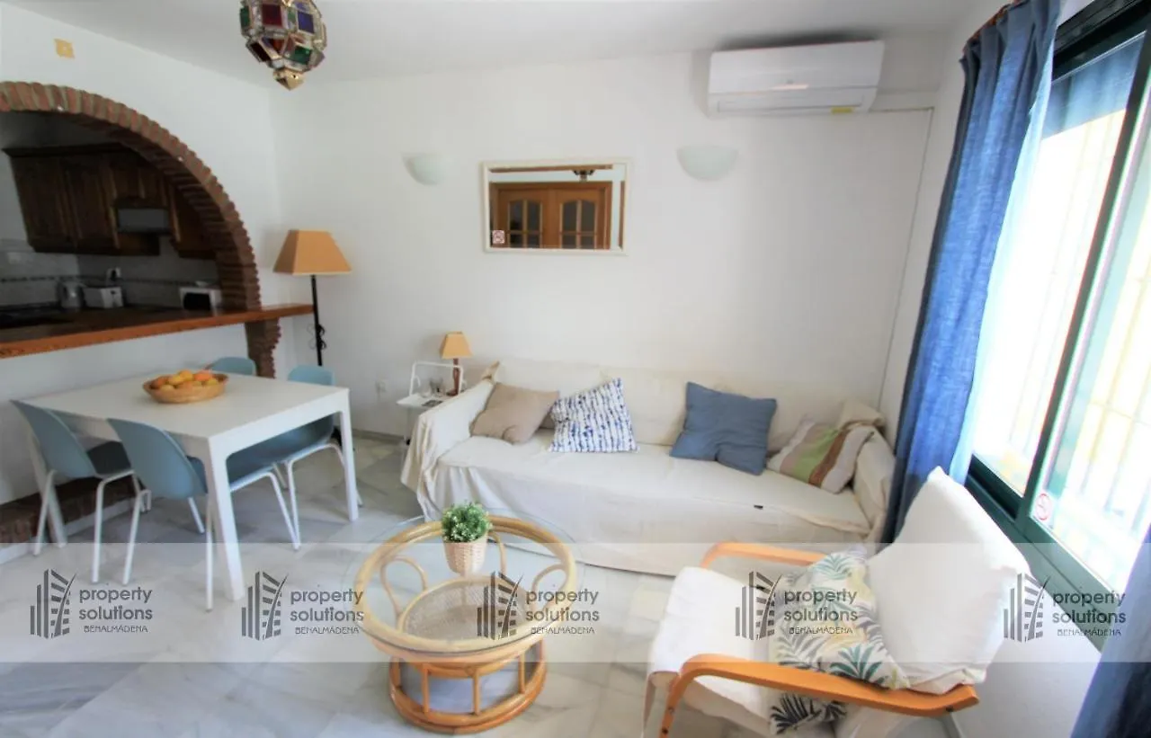 Apartament Pueblo Del Parque 3 - Terraza Soleada Con Jardin - Piscina Y Playa - Urbanizacion Tranquila Benalmádena