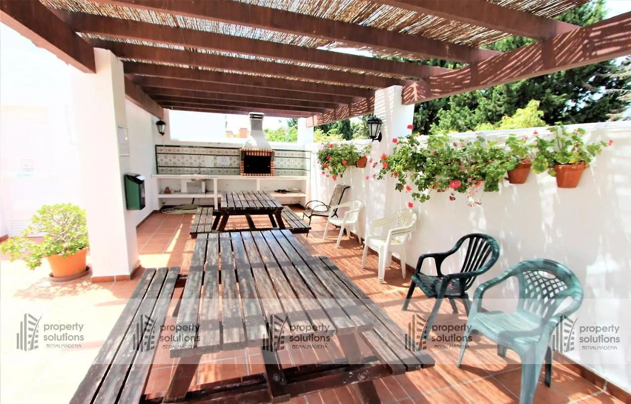 Apartament Pueblo Del Parque 3 - Terraza Soleada Con Jardin - Piscina Y Playa - Urbanizacion Tranquila Benalmádena
